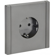 Розетка 1-местная IEK FORTE&PIANO 16А FP515 FP-R14-16-K46 
