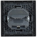 FORTE&PIANO Розетка 1-местная с заземлением с защитными шторками винтовое крепление 16А USB AC 18Вт FP347 серый IEK FP-R14-16-U22-018-K03