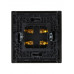 FORTE&PIANO Аудиорозетка 4-местная FP339 серый IEK FP-S40-K03