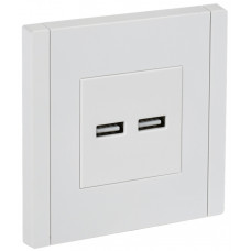 FORTE&PIANO Розетка USB AA 3,1А FP249 белый IEK FP-U21-D31-K01