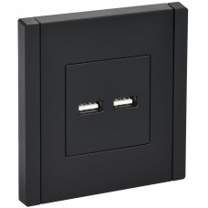 Розетка IEK FORTE&PIANO USB AA 3,1А FP149 FP-U21-D31-K02