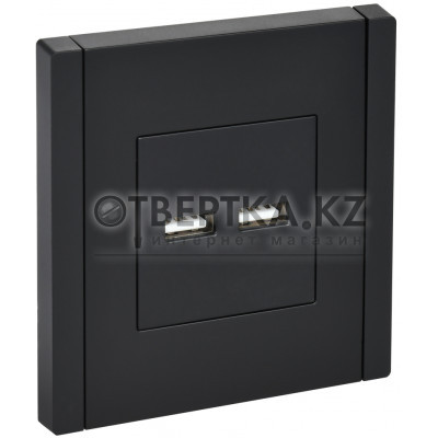 Розетка IEK FORTE&PIANO USB AA 3,1А FP149 FP-U21-D31-K02