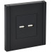 Розетка IEK FORTE&PIANO USB AA 3,1А FP149 FP-U21-D31-K02