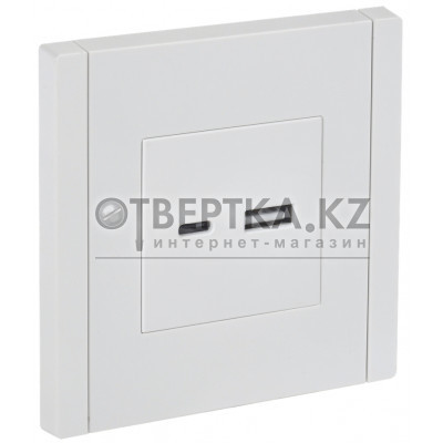 FORTE&PIANO Розетка USB AC 3,1А FP250 белый IEK FP-U22-D31-K01