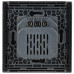 FORTE&PIANO Выключатель карточный 30А FP543 сталь IEK FP-V11-0-10-1-K46