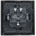 FORTE&PIANO Выключатель жалюзи 10А FP511 сталь IEK FP-V15-0-10-1-K46