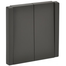 FORTE&PIANO Выключатель 2-клавишный перекрестный 10А FP309 серый IEK FP-V23-0-10-1-K03 в Таразе