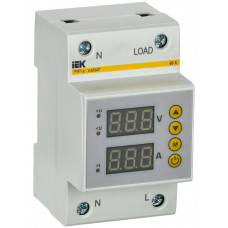 Реле напряжения и тока РНТ-д однофазное 54мм 40А IEK IVC31-1-40 Реле напряжения и тока РНТ-д однофазное 54мм 40А IEK IVC31-1-40