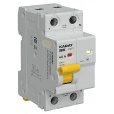 KARAT Устройство защиты от дугового пробоя 1PN 40A IEK KA-DP10-1-040 в Кокшетау