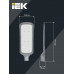 Светильник светодиодный консольный ДКУ 1012-200Ш 5000К IP65 серый IEK LDKU1-1012-200-5000-K03