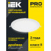 Светильник ДВО 1605 белый круг LED 12Вт 4000K IP20 IEK LDVO0-1605-1-12-K02