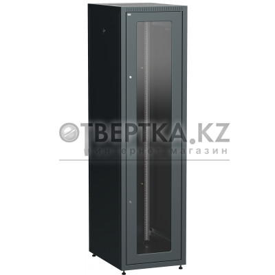 Шкаф напольный сетевой ITK LINEA E 19" 42U LE05-42U68-GM 