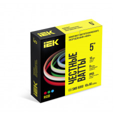 Комплект светодиодной подсветки "Неон" (лента LED 5м LSR5-5050RGB60-8-IP65-220В  драйвер) IEK LSR5-RGB-060-65-2-05-S0