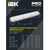 Светильник ДСП 1322 40Вт 5000К IP65 1200мм пластик серый IEK LT-DSP0-1322-040-50-K01