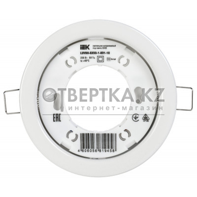 Светильник IEK LIGHTING 4114 GX53 LUVB0-GX53-1-K01-10 LUVB0-GX53-1-K01-10 