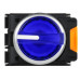 Переключатель с подсветкой на 3 положения 2NO синий MASTER IEK MI-SW60-20XD-4-14-3-K07