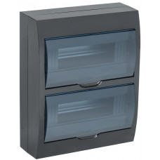 KREPTA 3 Корпус пластиковый ЩРН-П-24 IP41 черный IEK MKP12-N-24-41-K02