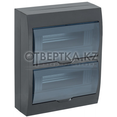 KREPTA 3 Корпус пластиковый ЩРН-П-24 IP41 черный IEK MKP12-N-24-41-K02