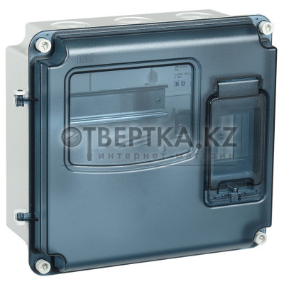 Корпус пластиковый IEK KREPTA 5 ЩУРн-П 1/3 IP66 PC MSP1-N-03-55 MSP1-N-03-55 