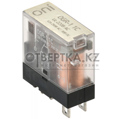 Реле общего назначения OGR-1 1C 220В AC ONI OGR-1-1C-AC220V 