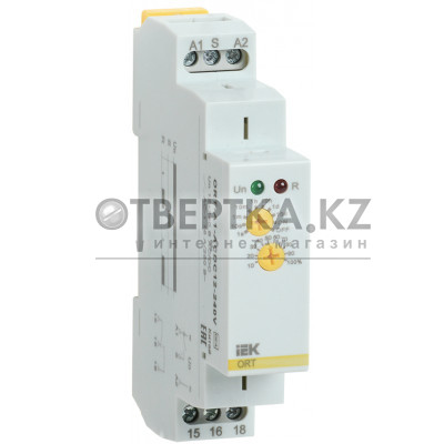 Реле задержки включения ORT 1 контакт 12-240В AC/DC IEK ORT-A1-ACDC12-240V