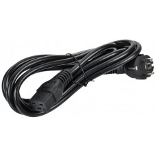 Кабель электропитания PDU сечением 3х1,5 3М с разъёмами C19 и Schuko ITK PC-C19D-3M в Таразе