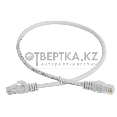 Шнур коммутационный (патч-корд) кат.5E UTP 2м серый GENERICA PC01-C5EU-2M-G