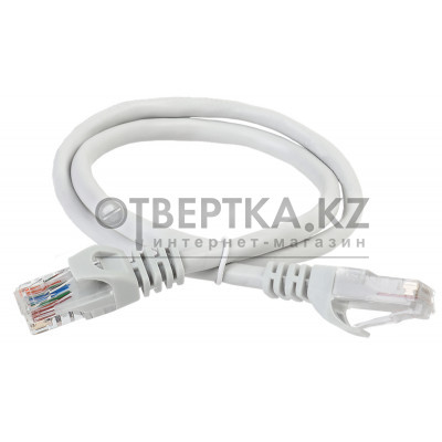 Коммутационный шнур (патч-корд) кат.5E UTP LSZH 3м серый ITK PC01-C5EUL-3M