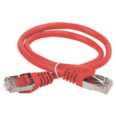 Коммутационный шнур (патч-корд) кат.6 FTP LSZH 1м красный ITK PC04-C6FL-1M в Усть-Каменогорске
