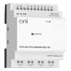 ПЛК 430 Модуль ЦПУ 8 DI 4 RO 24В DC без экрана ONI PLR-430-CPU-08D04R-0DC-00 в Астане ПЛК 430 Модуль ЦПУ 8 DI 4 RO 24В DC без экрана ONI PLR-430-CPU-08D04R-0DC-00 в Астане
