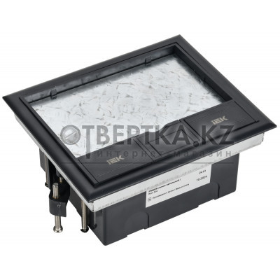 PRIMER Лючок напольный на 8 модулей IEK PM-LN12-08-O-20-K02