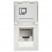 PRIMER РКИ-10-00-П-6 Розетка компьютерная RJ45 UTP кат.6 (1 модуль) белая IEK PR-KK40D-RI-0-1-C06U-K01