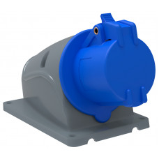 MAGNUM Розетка стационарная ССИ-113 16А-6ч/200-250В 2PPE IP44 IEK PSN11-016-3 в Павлодаре