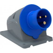 MAGNUM Вилка стационарная ССИ-513 16А-6ч/200-250В 2PPE IP44 IEK PSN51-016-3 в Актау