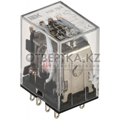 Реле IEK РЭК78/4(MY4) 3А 220В AC RRP20-4-03-220A