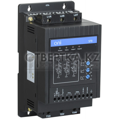 Устройство плавного пуска ONI SFB 3Ф 380В 11кВт 22A Uупр 110-220В Modbus SFB-33-11-A-10 SFB-33-11-A-10 