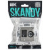 SKANDY Розетка двойная TVRJ45 кат.5E SK-A14N металл никель IEK SK-AK20-1-K50