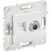 SKANDY Розетка двойная TVRJ45 кат.6 SK-A15W арктический белый IEK SK-AK20-2-K01