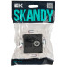 SKANDY Розетка двойная TVRJ45 кат.6 SK-A15G графит IEK SK-AK20-2-K53