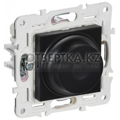 SKANDY Светорегулятор поворотный с индикацией 600Вт SK-D01Bl черный IEK SK-D41-0600-K02