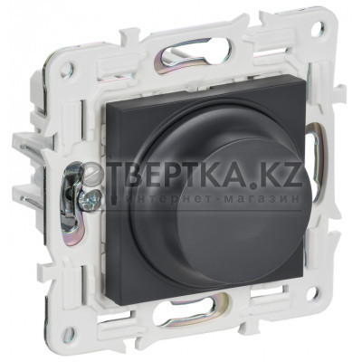 SKANDY Светорегулятор поворотный с индикацией 600Вт SK-D01T титан IEK SK-D41-0600-K48