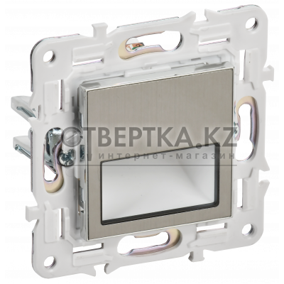 SKANDY Подсветка LED встраиваемая SK-L01N металл никель IEK SK-FL20-K50