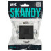 Розетка компьютерная IEK SKANDY RJ45 кат.5E SK-K01Bl SK-K10-1-K02 