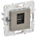 SKANDY Розетка компьютерная RJ45 кат.5E SK-K01N металл никель IEK SK-K10-1-K50