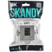 SKANDY Розетка компьютерная RJ45 кат.5E SK-K01N металл никель IEK SK-K10-1-K50