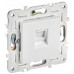 SKANDY Розетка компьютерная RJ45 кат.6 SK-K02W арктический белый IEK SK-K10-2-K01