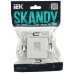 SKANDY Розетка компьютерная RJ45 кат.6 SK-K02W арктический белый IEK SK-K10-2-K01