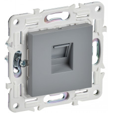 SKANDY Розетка компьютерная RJ45 кат.6 SK-K02Gr серый IEK SK-K10-2-K03 в Таразе