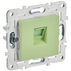 SKANDY Розетка компьютерная RJ45 кат.6 SK-K02G мятный IEK SK-K10-2-K06 в Таразе