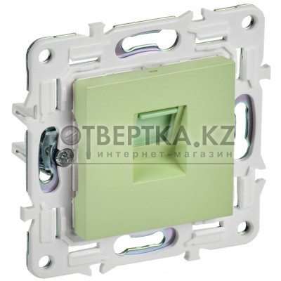 SKANDY Розетка компьютерная RJ45 кат.6 SK-K02G мятный IEK SK-K10-2-K06